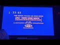 Closing To Sixteen Candles 1987 VHS