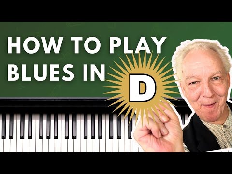 Blues Piano in D – The Only Lesson You Need