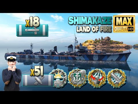 Destroyer Shimakaze: Risky maneuver - World of Warships