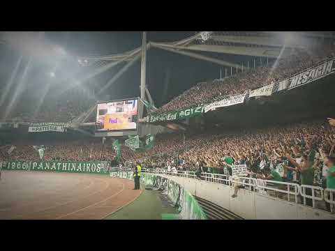 PANATHINAIKOS - Braga (29.08.2023) 65.000 Fans || Gate 13 Ultras