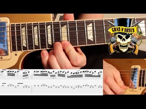 November Rain – Guns N’ Roses | Outro Solo Lesson + TAB | Karl Golden