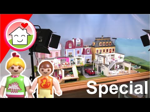 Playmobil Familie Hauser baut eine Stadt auf  - hinter den Kulissen von Familie Hauser