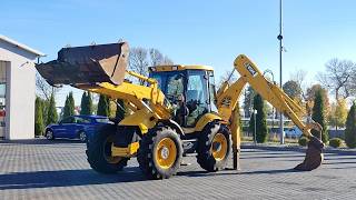 JCB 4cx / KOTRÓ-RAKODÓ / 6 200 MTH / KORMÁNYZOTT TENGELY /