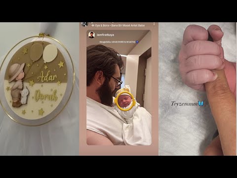 Barış Baktas Became a Father Today! His Son Adar’s First Photo Melted Everyone’s Heart!