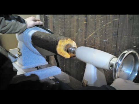 Drechseln von Grünholz