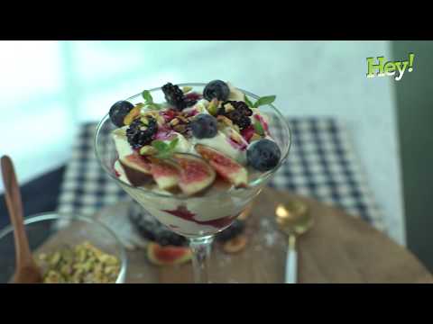 Super easy no-bake cheesecake mousse | NTU MasterChefs