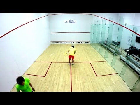 Seattle Squash Open 2016 - Men's Quarterfinal Ismail Rauf (PAK) Vs Matias Tuomi (FIN)