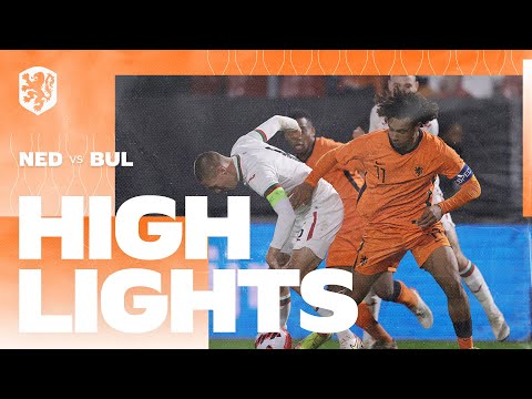 Highlights Jong Oranje - Jong Bulgarije (12/11/2021) EK-kwalificatie