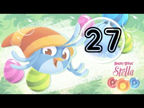 Angry Birds Stella POP!!! Level 27 walkthrough