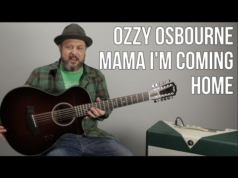How to Play "Mama I'm Coming Home" by Ozzy Osbourne Guitar Lesson