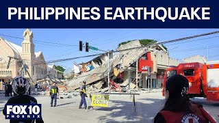 Philippines earthquake: Massive 7.8 quake hits southern coast | FOX 10 Phoenix