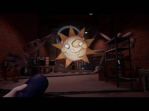 Giant DJ Sun chases and hunts Gregory - Five Nights at Freddy's: Security Breach