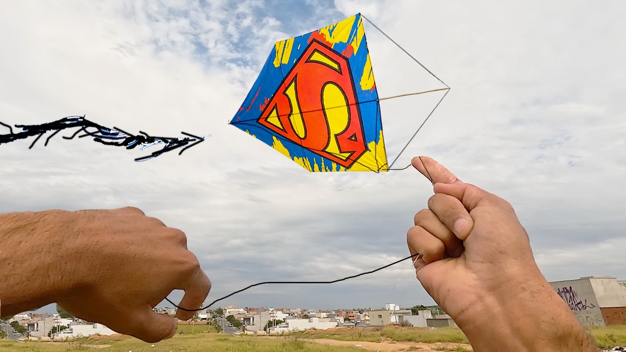 Que Linha é Essa? Cachorro Loko do Superman Fatiou Varias Pipas! 🔥🪁