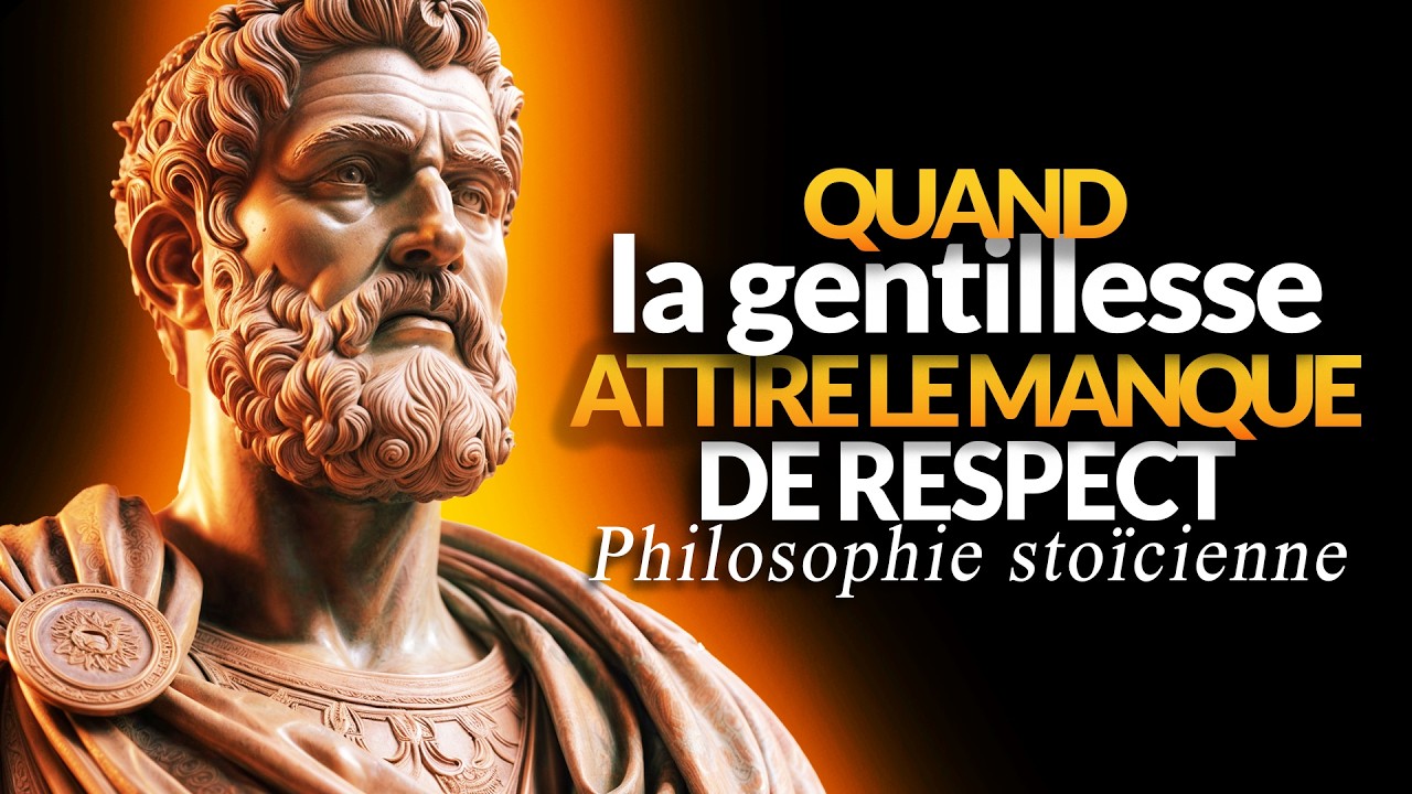 POURQUOI VOTRE GENTILLESSE POUSSE LES GENS À VOUS MANQUER DE RESPECT | PHILOSOPHIE STOÏCIENNE