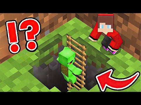 Tiny Ladder in Tiny Pit in Minecraft Maizen