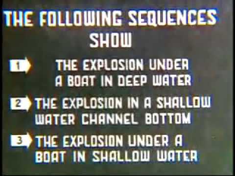 Underwater Explosion Phenomena