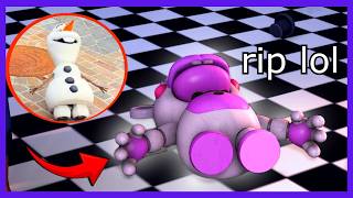 [SFM/FNAF] Olaf falling over but it's Helpy