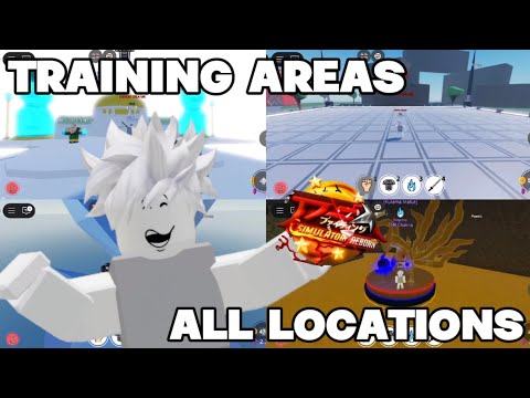 ALL TRAINING LOCATIONS IN ANIME FIGHTING SIMULATOR: REBORN 