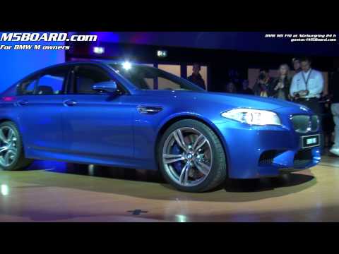 BMW M5 F10 Exteriour real life Nürburgring June 2011