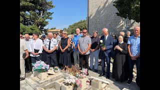 Sprovod fra Pija Pejić na Dančama u Dubrovniku, 21. kolovoza 2025. prvi b   SDV 0130