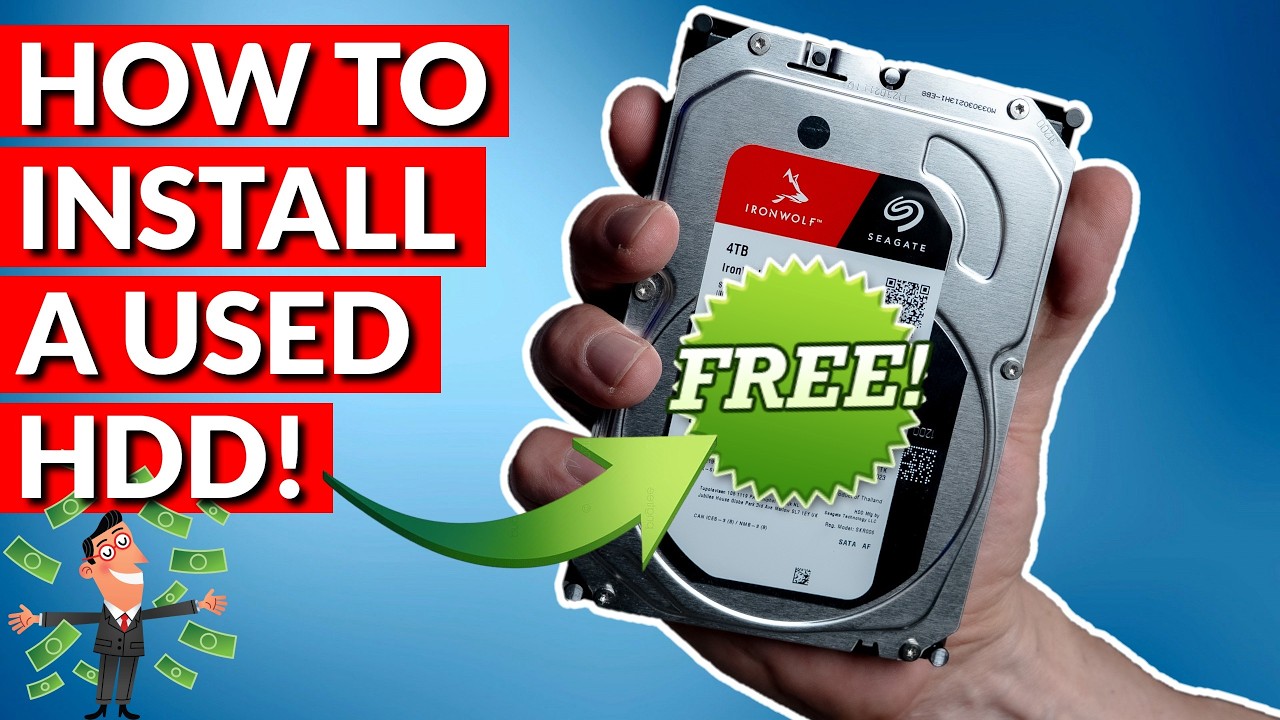How to Install an Old Hard Drive in your PC and Make It Work!