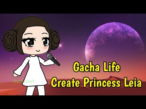 Gacha Life Creating Princess Leia Character Video