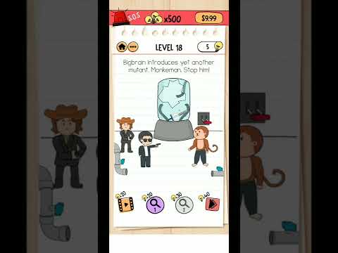 Brain Test 2 Smith And Joe Vs Professor Bigbrain Level 18 Walkthrough - YouTube