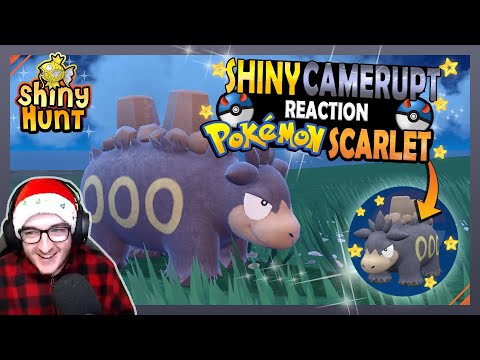UNO DEGLI SHINY PIÙ BELLI -  CAMERUPT SHINY REACTION - Pokémon Shiny Living Dex [30]