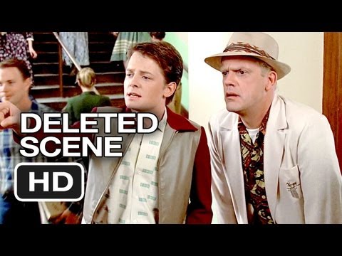 Back to the Future Deleted Scene - She's Cheating (1985) - Michael J. Fox Movie HD