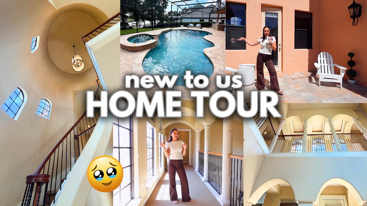 EMOTIONAL NEW HOUSE TOUR! 😭 WE'RE HOME! 🏰 Character, charm, & potential! 🌴