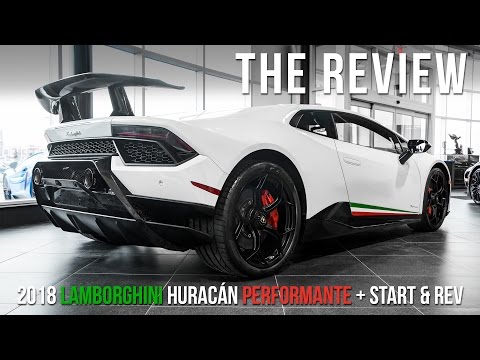 2018 Lamborghini Huracán Performante Review with START + REV