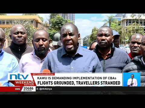 Kenya's aviation sector in limbo as flights grounded, travellers stranded over strike