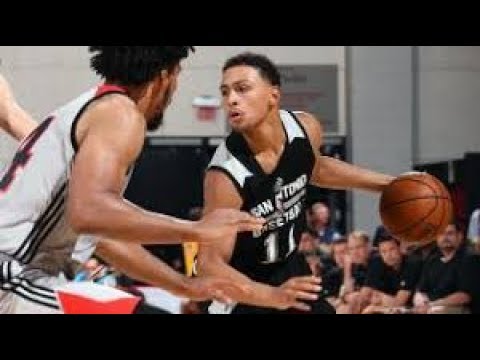 Bryn Forbes vs Blazers (2017 Summer League) - 35 Pts, 5 Rebs, 6-11 3PM, Scoring Machine!