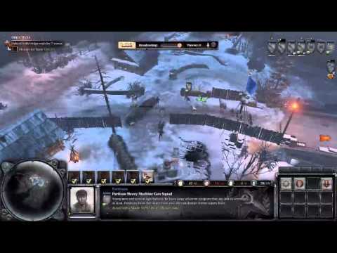 Company of Heroes 2 Theater of War Mission Bridge Defence - 1 / 2