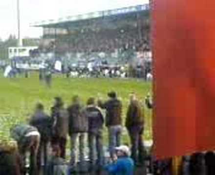 Fc Zwolle - De Graafschap in Oosterenk stadion voetbal