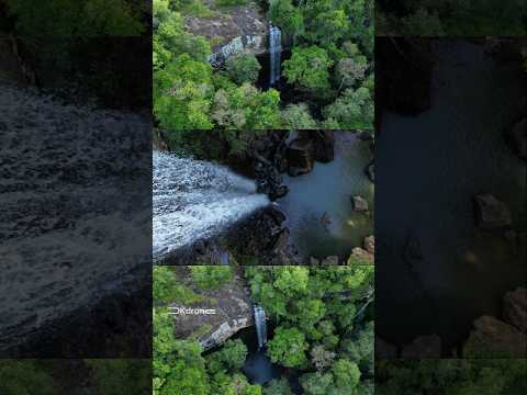 📍Salto Fernández | Panambí km 8 #misiones #turismo #drone #airelibre #shorts #cascada #salto