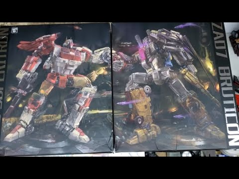 Size Comparison Zeta ZA-07 Metallic Bruticon and Zeta ZA-06  Metallic Superitron