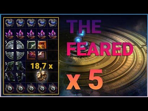 5 Rounds The Feared in 1 Minute | Path of exile 3.17