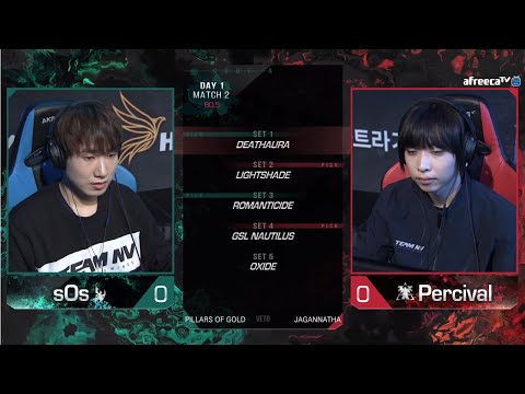 [2021 GSL S1] Code A Day1 Match2 sOs vs Percival