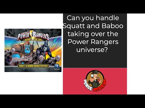 The Purge: # 3827 Power Rangers: Heroes of the Grid - Squatt & Baboo Character Pack: If you believe these are real names then you have to check out this set!