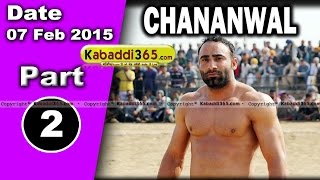 Chananwal (Barnala) Kabaddi Tournament 7 Feb 2015 Part 1 by Kabaddi365.c