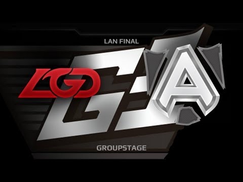 G-1 League LAN Final - Groupstage - LGD.cn vs Alliance