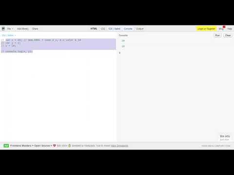 32 Conceitos de Javascript - Tipos "Valores" e tipos "Referência"