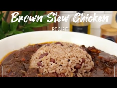 Caribbean Stew Chicken | Brown Stew Chicken || FRUGALLYT