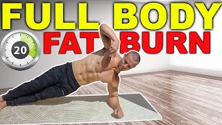20 MINUTE FULL BODY HOME WORKOUT | No Equipment Follow Along