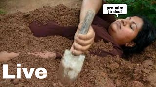 Felipe Caprini está ao vivo cheio de desespero e ódio!