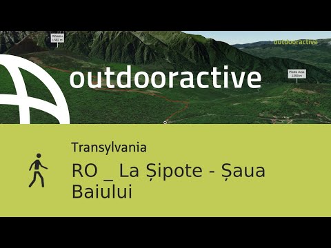túra in Transylvania: RO _ La Șipote - Șaua Baiului