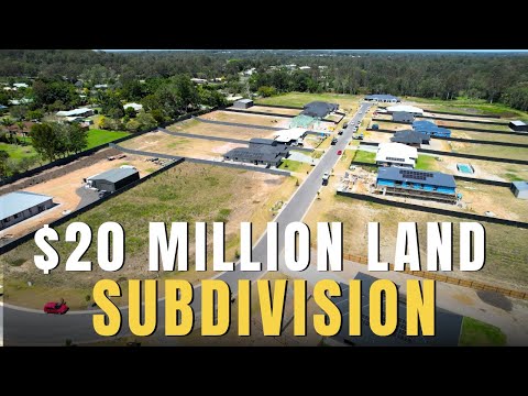 Constructing A $20 million 42-Lot Land Subdivision in Queensland, Australia
