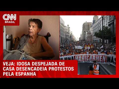 Como o despejo de uma idosa virou símbolo da crise habitacional na Espanha | CNN BRASIL