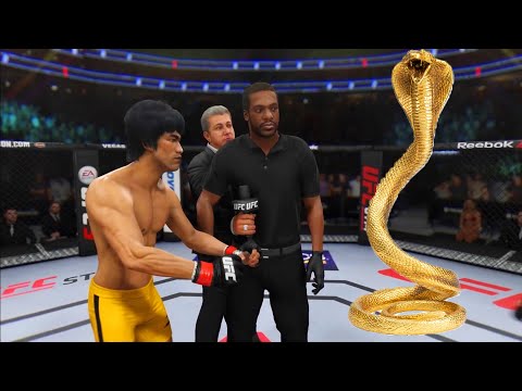 🔥  Bruce Lee vs. Cobra (EA Sports UFC 4)